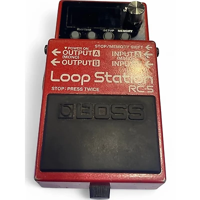 Used BOSS RC50 Loop Station Pedal