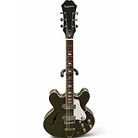 Used Epiphone Casino Olive Drab Hollow Body Electric Guitar