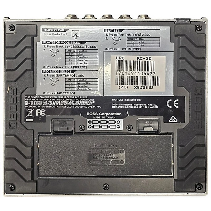 Used BOSS RC30 Loop Station Twin Pedal