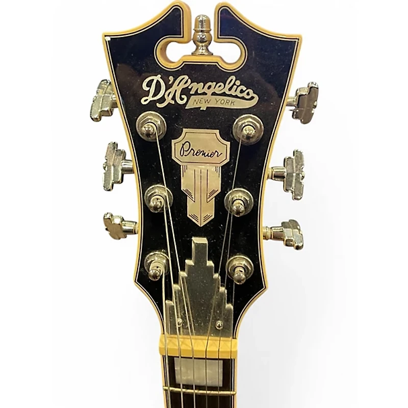 Used D'Angelico D'Angelico Premier Series Bedford SH Fiesta Red Hollow Body Electric Guitar