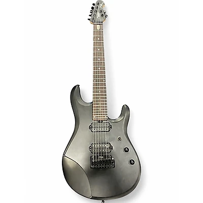 Used Sterling by Music Man John Petrucci JP157 7 String Black Solid Body Electric Guitar