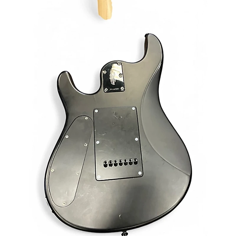 Used Sterling by Music Man John Petrucci JP157 7 String Black Solid Body Electric Guitar