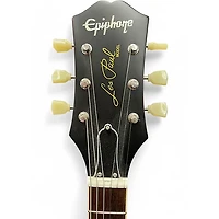 Used Epiphone 1959 Reissue Les Paul Standard Aged Dark Cherry Burst Solid Body Electric Guitar
