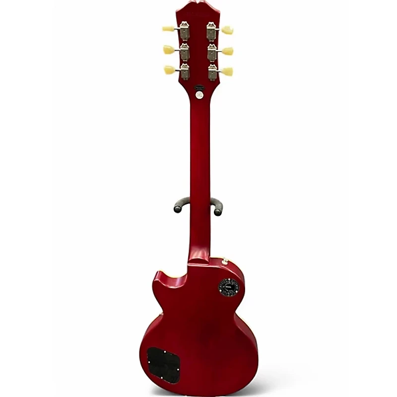 Used Epiphone 1959 Reissue Les Paul Standard Aged Dark Cherry Burst Solid Body Electric Guitar