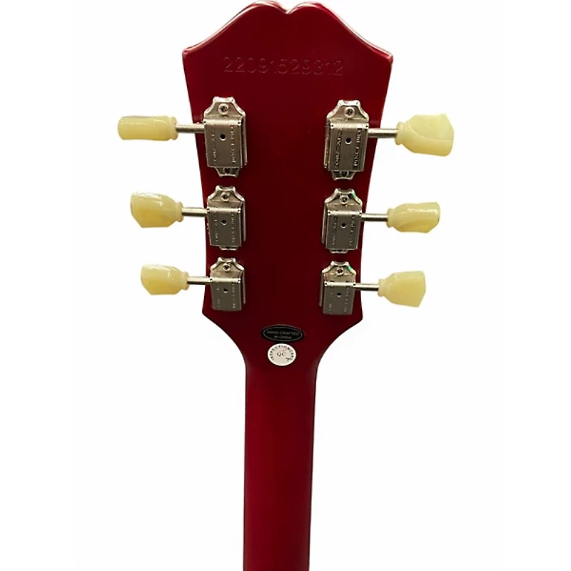 Used Epiphone 1959 Reissue Les Paul Standard Aged Dark Cherry Burst Solid Body Electric Guitar