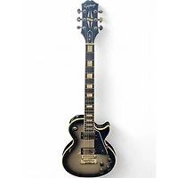 Used Epiphone Les Paul Custom Silver Burst Solid Body Electric Guitar