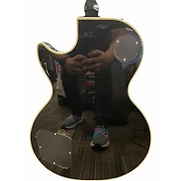 Used Epiphone Les Paul Custom Silver Burst Solid Body Electric Guitar