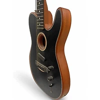 Used Fender American Acoustasonic Telecaster Black Acoustic Electric Guitar