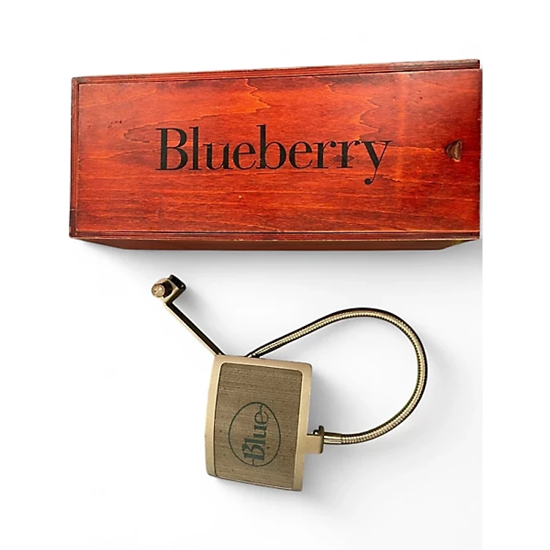 Used Blue Blueberry Condenser Microphone
