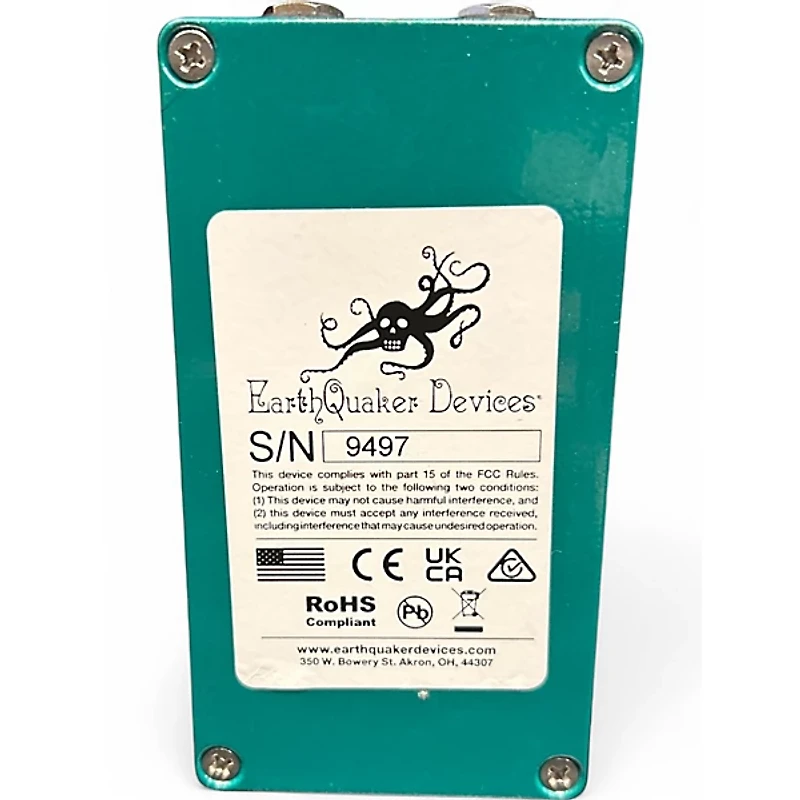 Used EarthQuaker Devices The Depths Optical Vibe Machine Effect Pedal