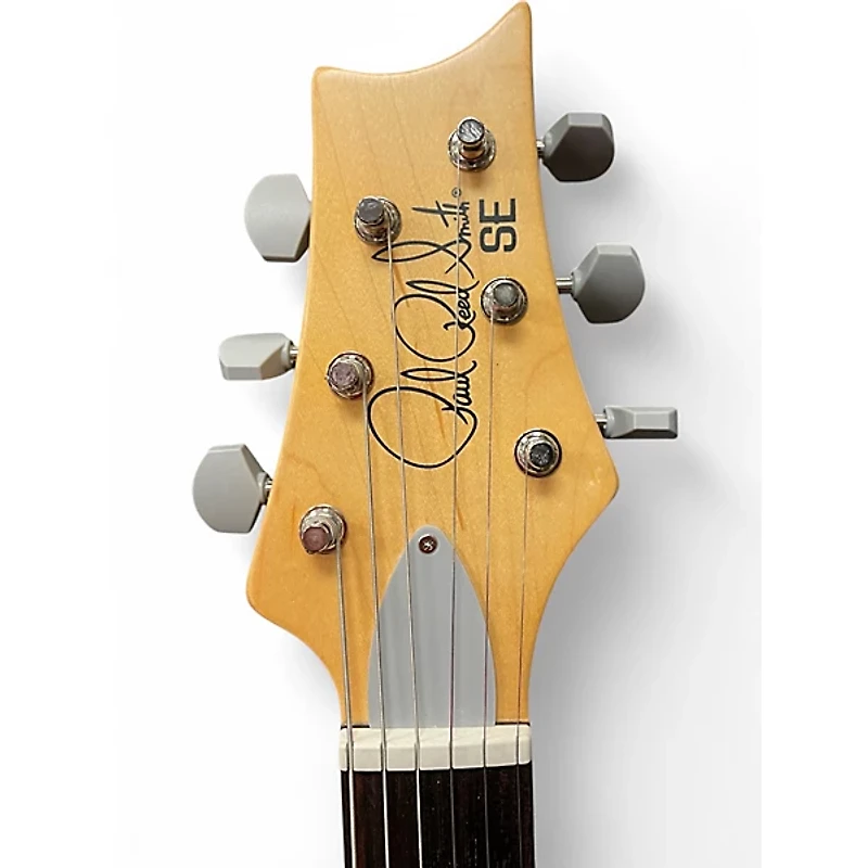 Used PRS SE Silver Sky moon white Solid Body Electric Guitar