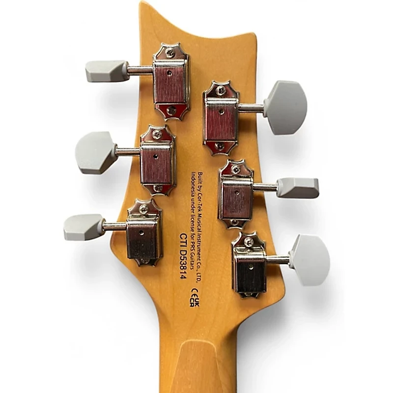 Used PRS SE Silver Sky moon white Solid Body Electric Guitar