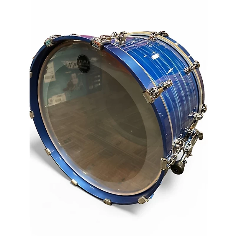 Used 2024 TAMA 3 Piece Starclassic Ocean Blue Drum Kit