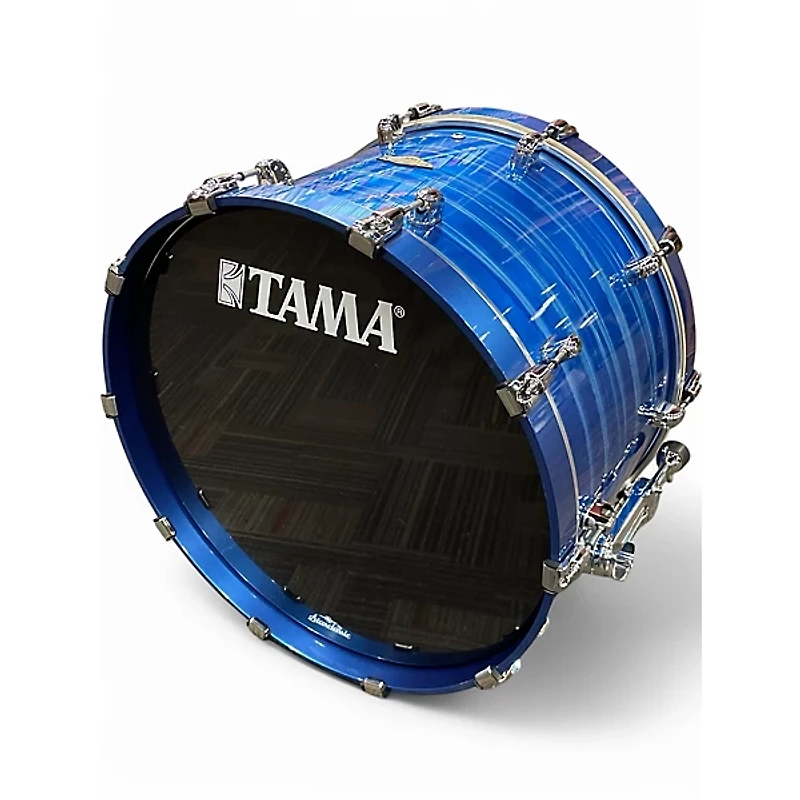 Used 2024 TAMA 3 Piece Starclassic Ocean Blue Drum Kit