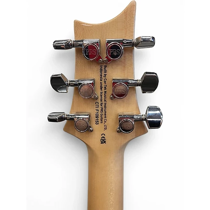 Used PRS Custom 24 Blue Solid Body Electric Guitar