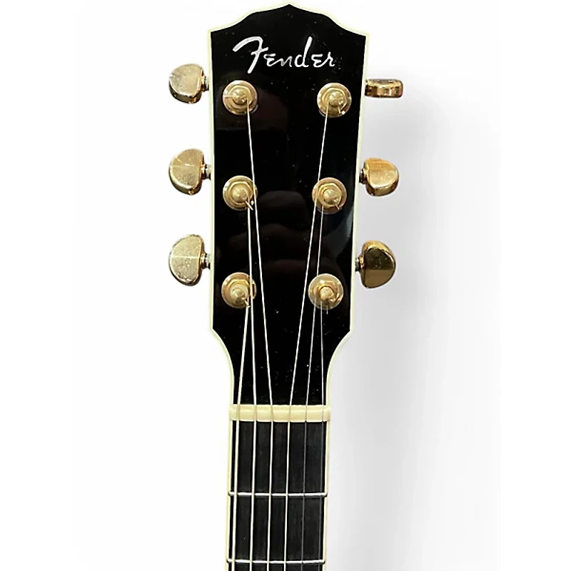 Used 2015 Fender tpd-2 custom shop dreadnaught Natural Acoustic Guitar