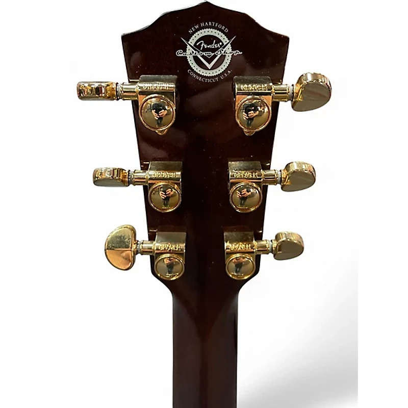 Used 2015 Fender tpd-2 custom shop dreadnaught Natural Acoustic Guitar