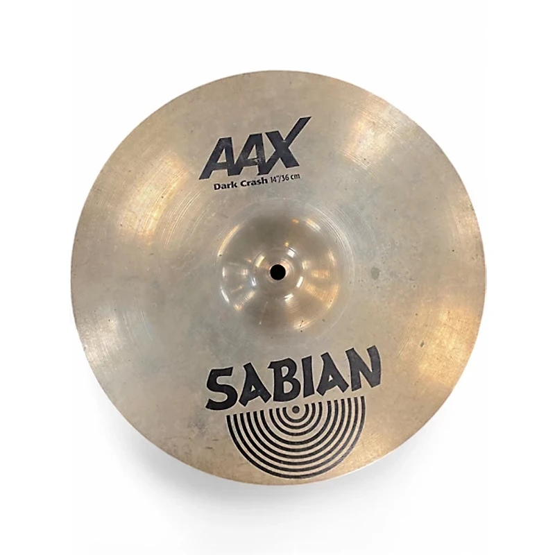 Used SABIAN 14in AAX Series Dark Crash Cymbal
