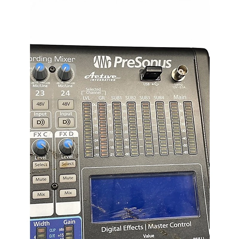 Used PreSonus Studio Live 24.4.2 AI Digital Mixer