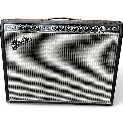 Used Fender Vintage Reissue 1965 Twin Reverb Tube Guitar Combo Amp
