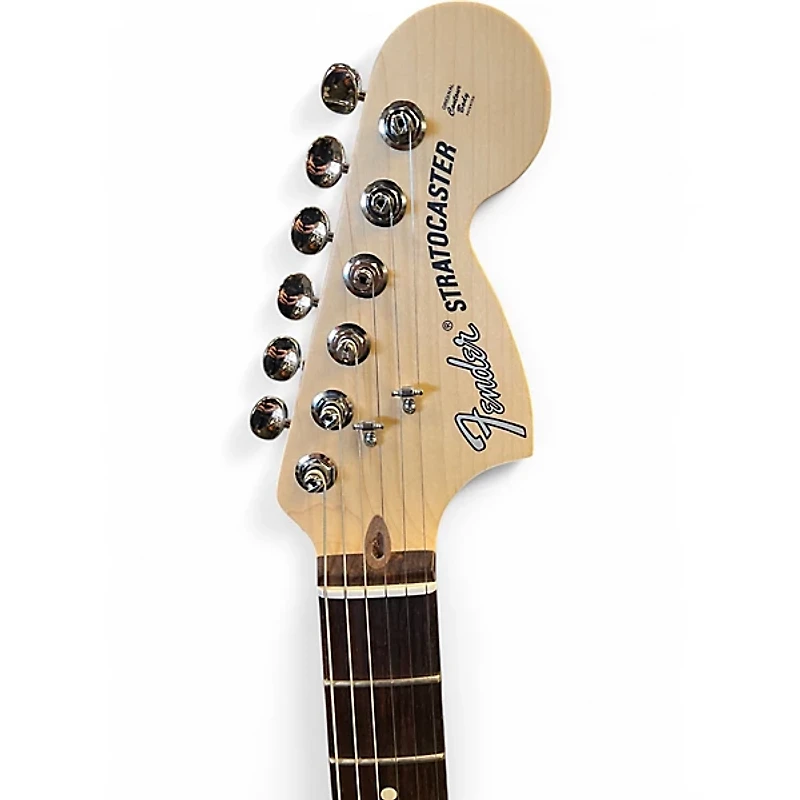 Used Fender American Performer Stratocaster SSS Alpine White Solid Body Electric Guitar