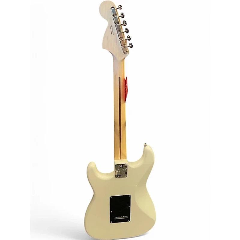 Used Fender American Performer Stratocaster SSS Alpine White Solid Body Electric Guitar