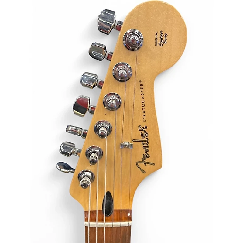 Used Fender STRATOCASTER Black Solid Body Electric Guitar