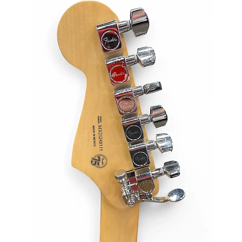 Used Fender STRATOCASTER Black Solid Body Electric Guitar