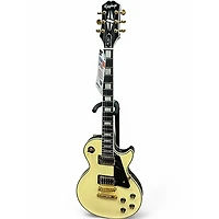 Used Epiphone Les Paul Custom Antique Ivory Solid Body Electric Guitar