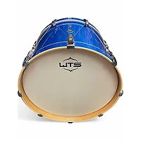 Used Weltch Tuning Systems 3 Piece EPIPHANY  BLUE SPARKLE Drum Kit