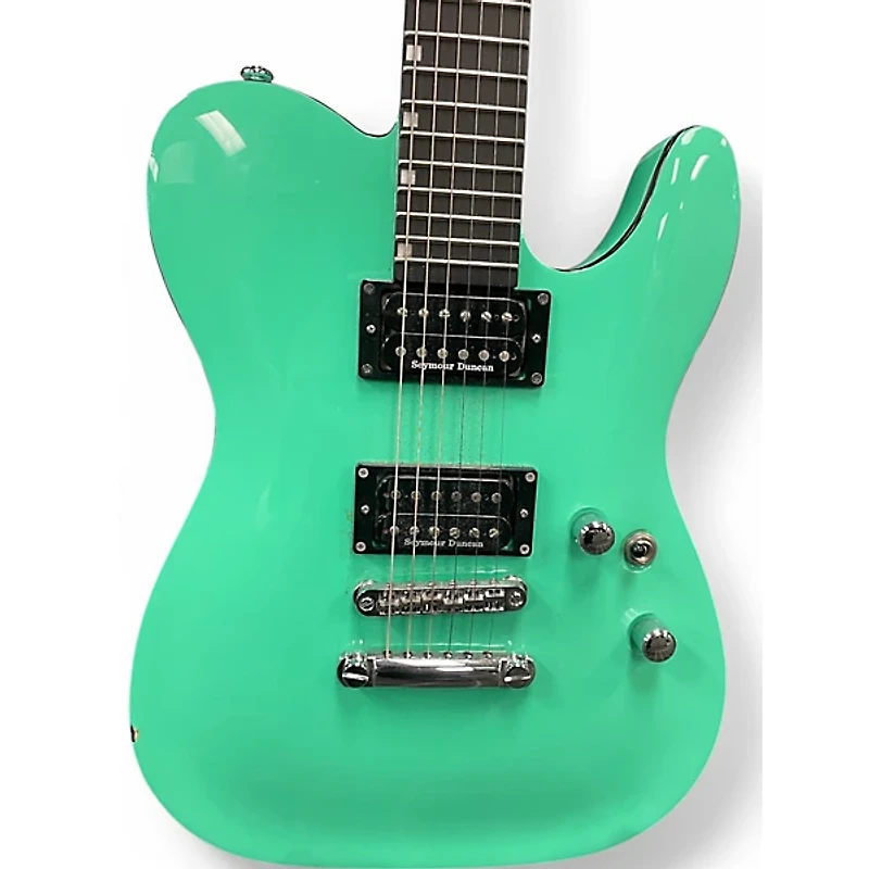 Used ESP LTD ECLIPSE CUSTOM NT Green Solid Body Electric Guitar