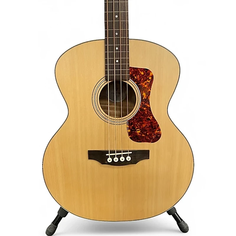 Used Guild B240EF Natural Acoustic Bass Guitar
