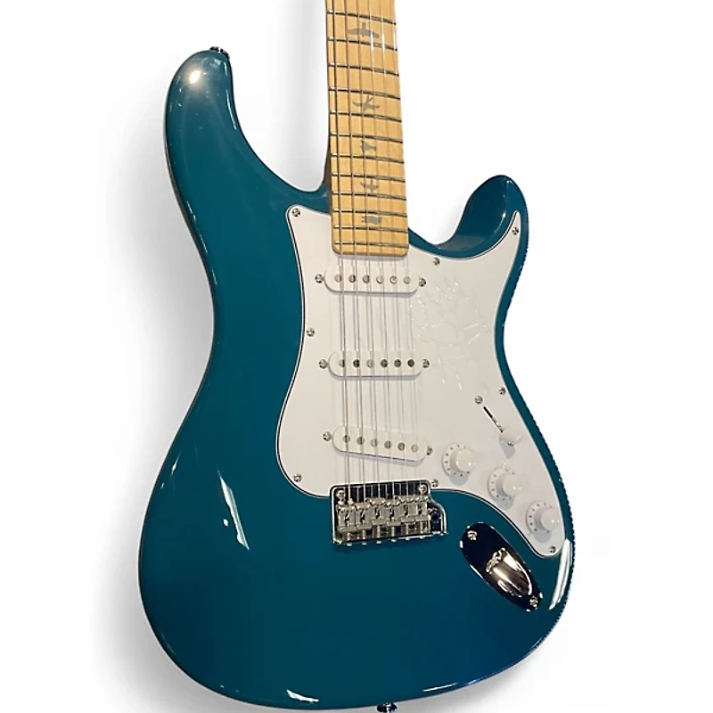 Used PRS SE Silver Sky Nylon Blue Solid Body Electric Guitar