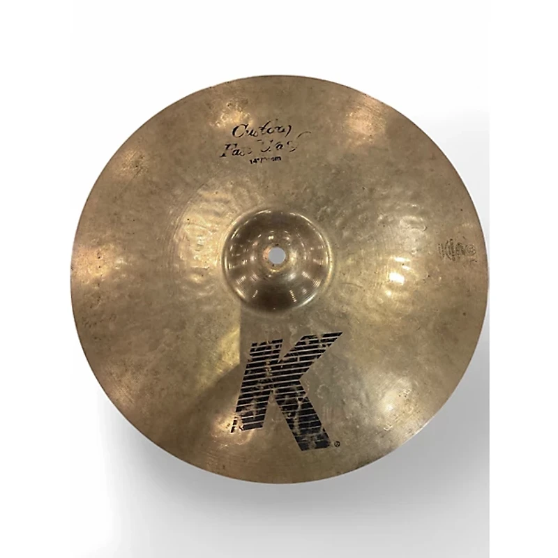 Used Zildjian 14in K Custom Fast Crash Cymbal