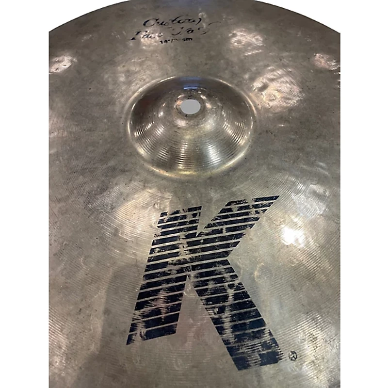 Used Zildjian 14in K Custom Fast Crash Cymbal