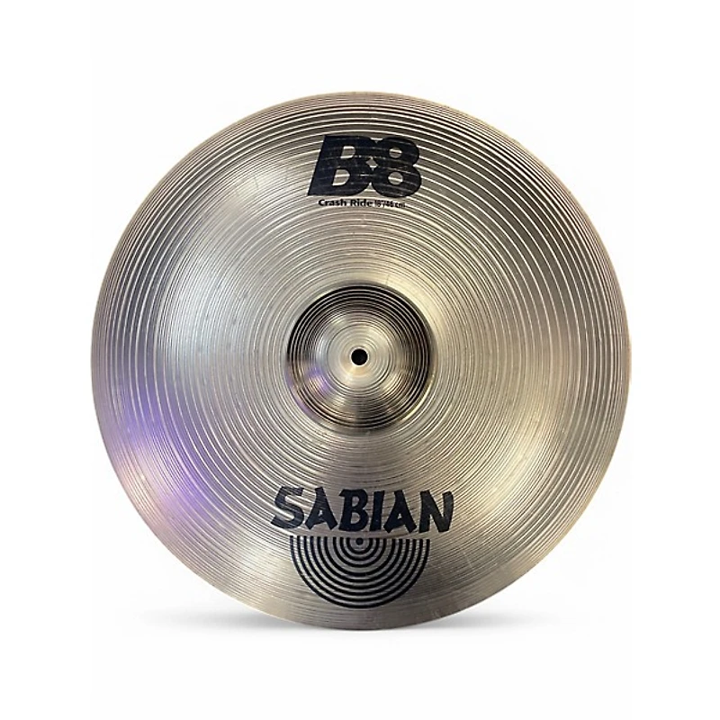 Used SABIAN 18in B8 Crash Ride Cymbal