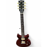 Used Gibson Les Paul Classic Double Cut Red Solid Body Electric Guitar