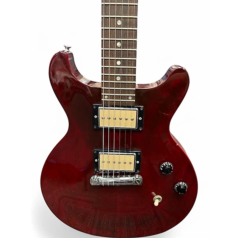 Used Gibson Les Paul Classic Double Cut Red Solid Body Electric Guitar