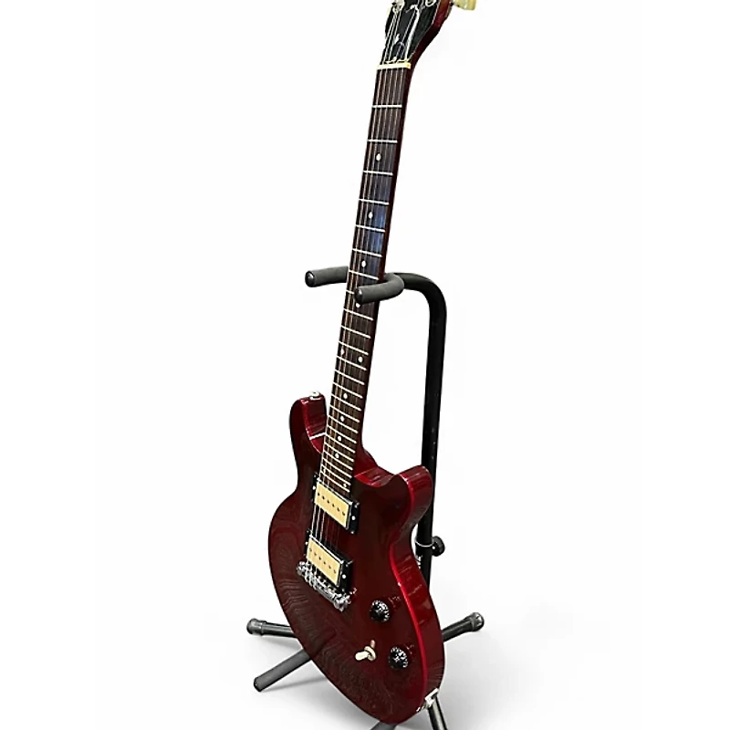 Used Gibson Les Paul Classic Double Cut Red Solid Body Electric Guitar