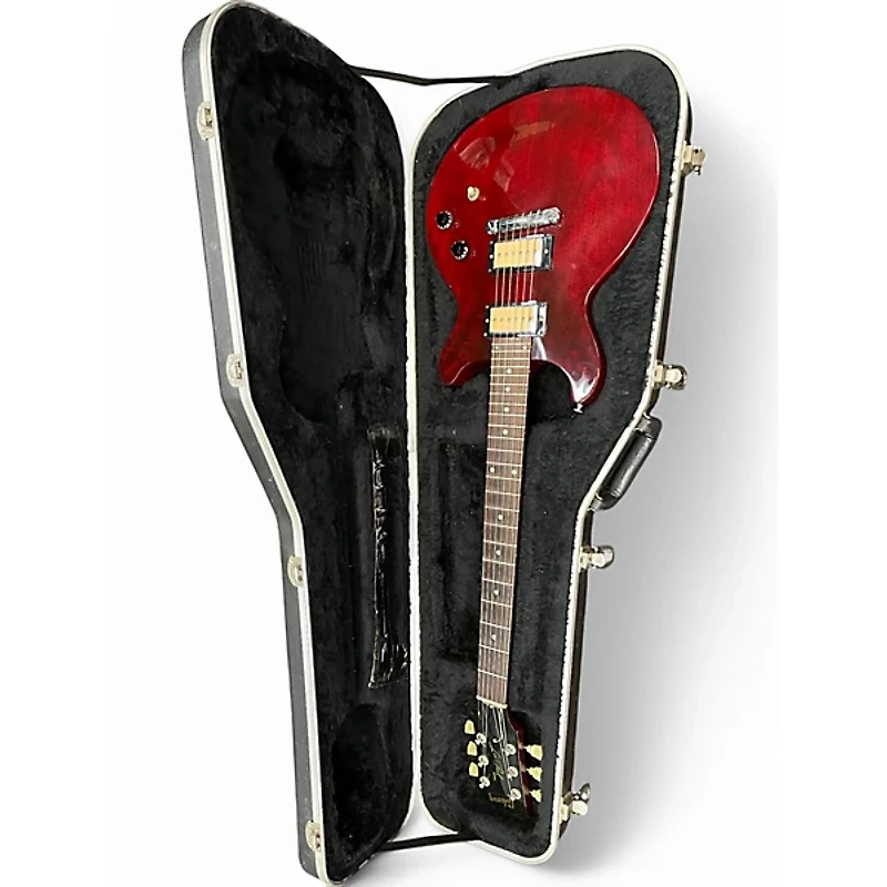 Used Gibson Les Paul Classic Double Cut Red Solid Body Electric Guitar