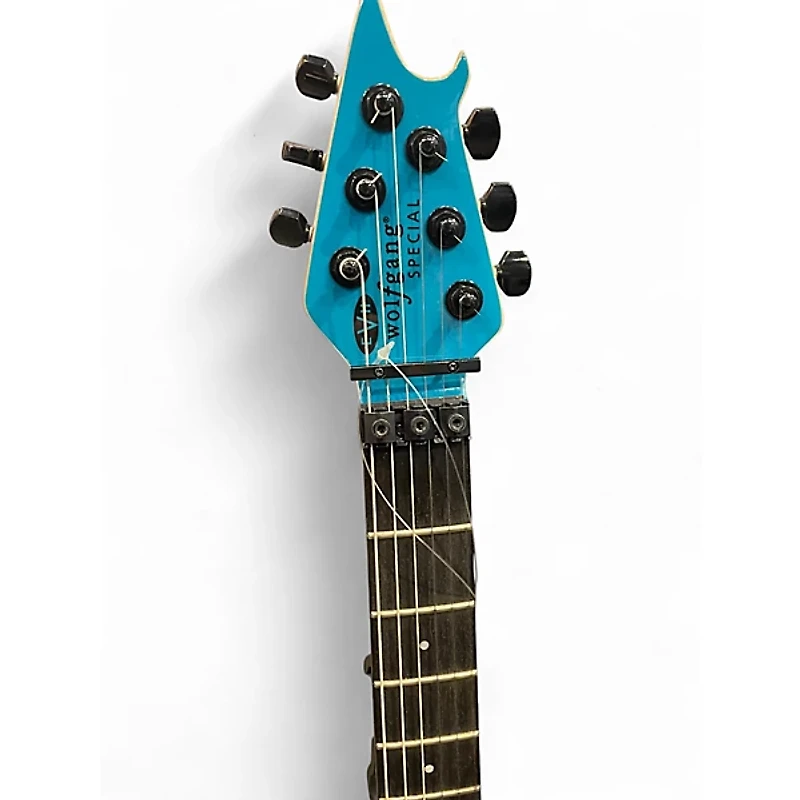 Used EVH Wolfgang Special Miami Blue Solid Body Electric Guitar