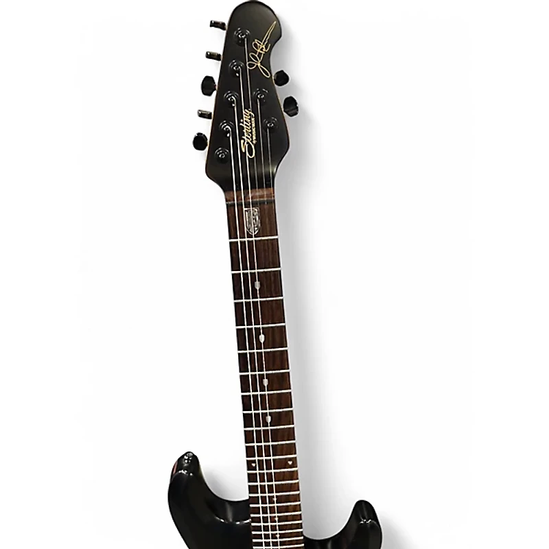 Used Sterling by Music Man JP70 John Petrucci Signature Black Solid Body Electric Guitar