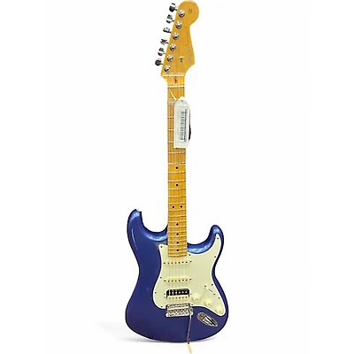Used Fender Standard Stratocaster HSS Blue Solid Body Electric Guitar