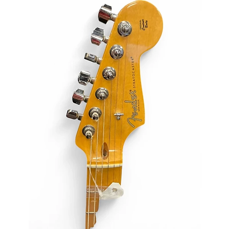 Used Fender Standard Stratocaster HSS Blue Solid Body Electric Guitar