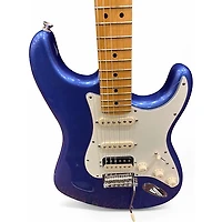 Used Fender Standard Stratocaster HSS Blue Solid Body Electric Guitar