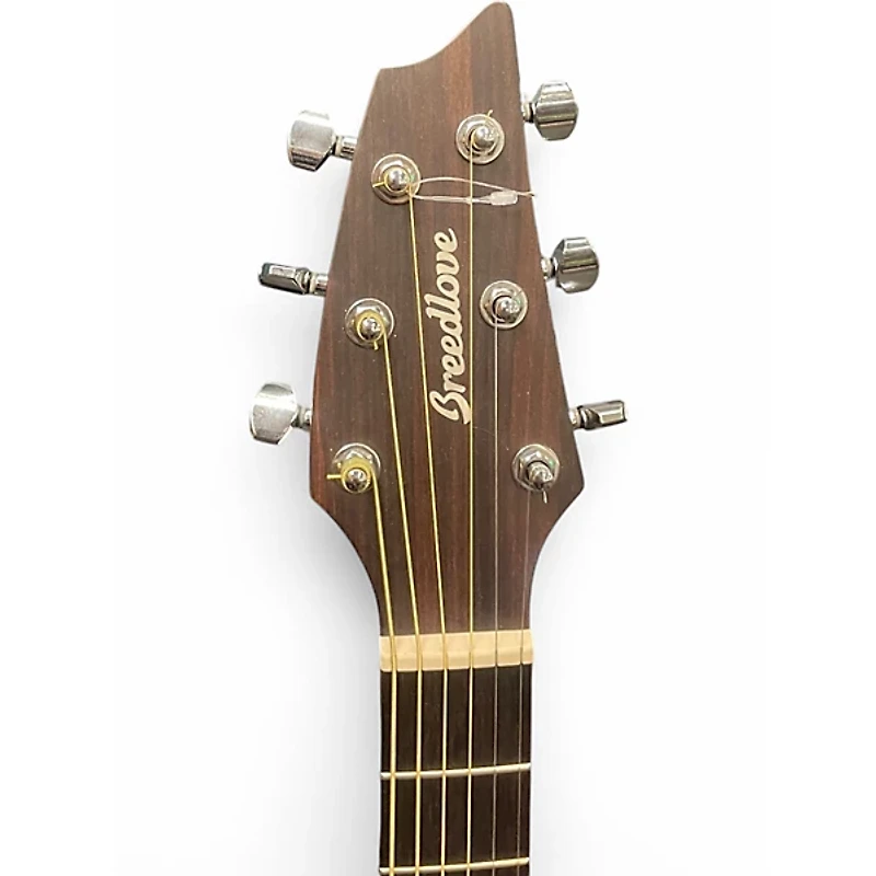 Used Breedlove Discovery Concert Natural Acoustic Guitar