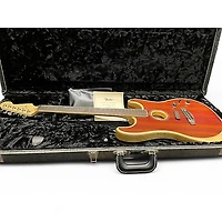 Used Fender American Acoustasonic Stratocaster Natural Acoustic Electric Guitar