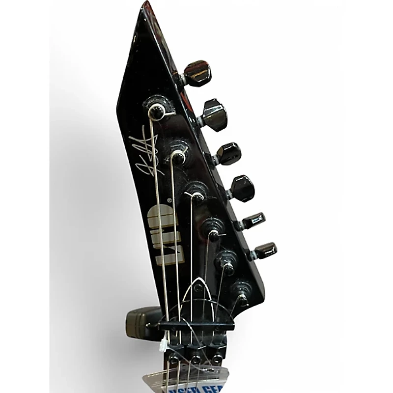 Used ESP LTD KH602 Kirk Hammett Signature Black Solid Body Electric Guitar