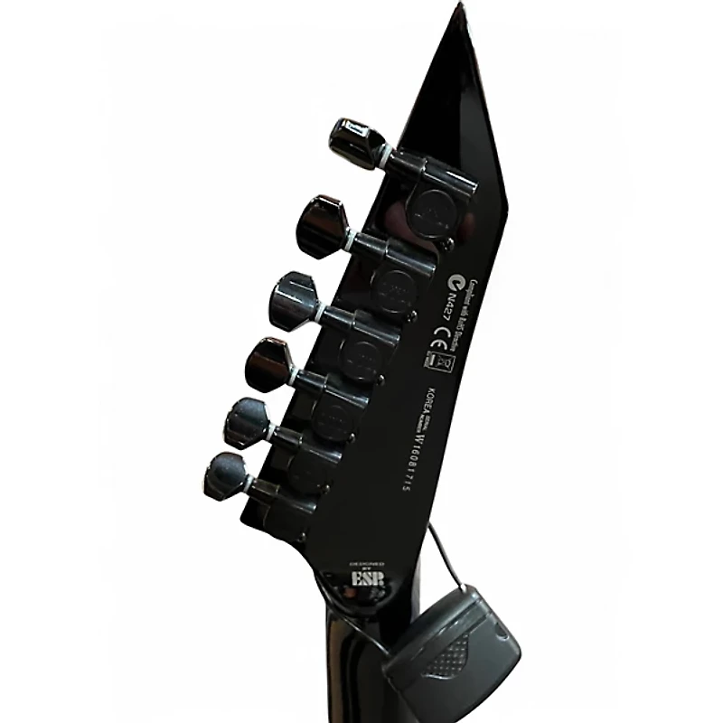 Used ESP LTD KH602 Kirk Hammett Signature Black Solid Body Electric Guitar