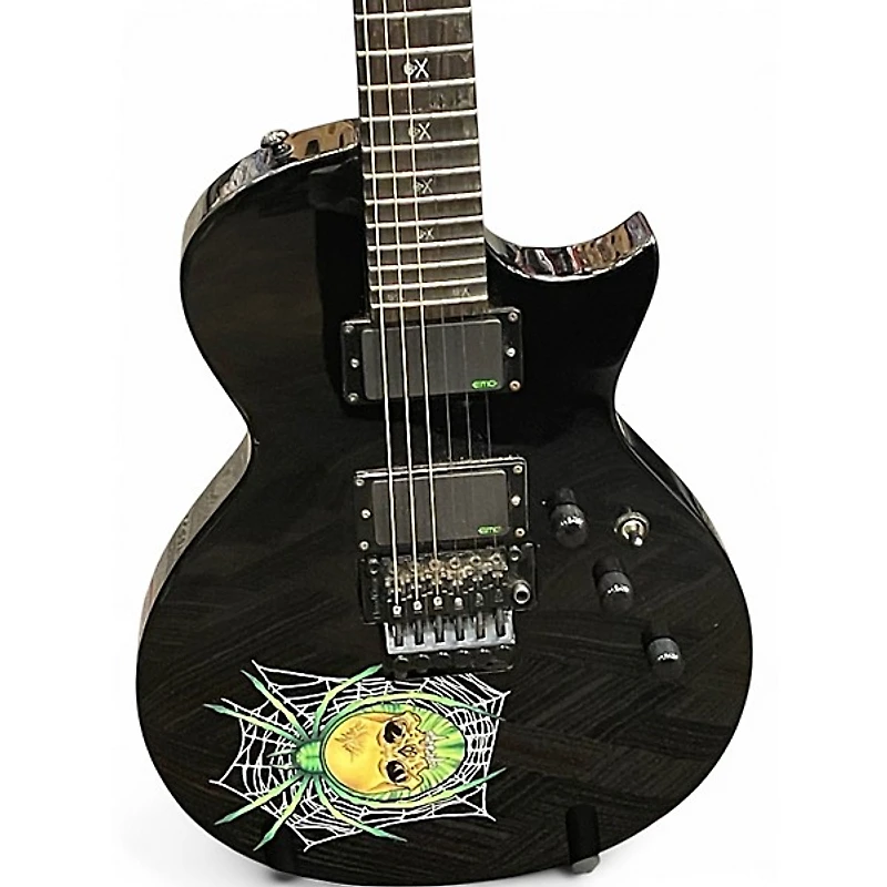 Used ESP LTD KH330 Kirk Hammett Signature Black Solid Body Electric Guitar